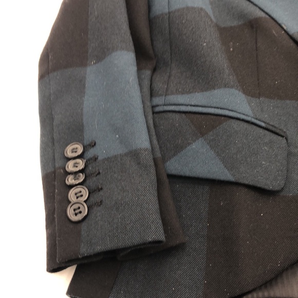 Elizabeth and James Wool Blend Plaid Jacket - Picture 6 of 9